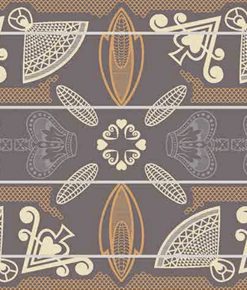 Basotho Art Blanket: Iron Bone
