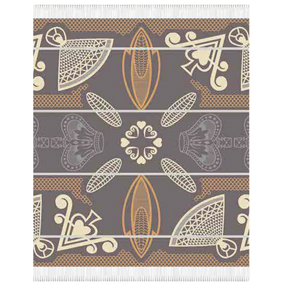 Basotho Art Blanket: Iron Bone