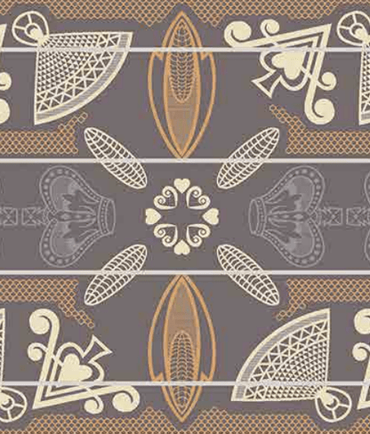 Basotho Art Blanket: Iron Bone